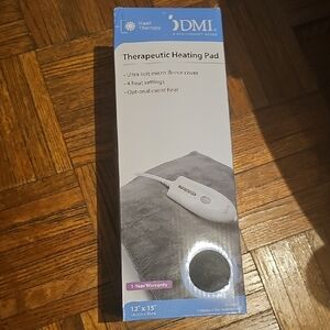 DMI Gray Therapeutic Heating Pad